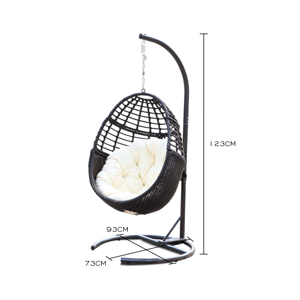 New egg-shaped hanging chair