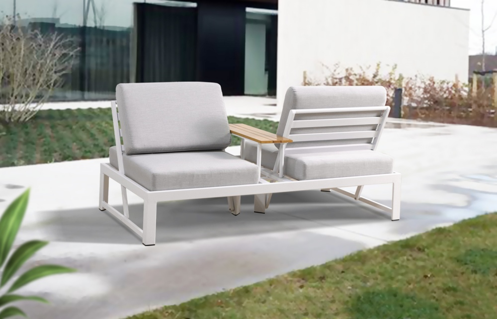 aluminum sofa