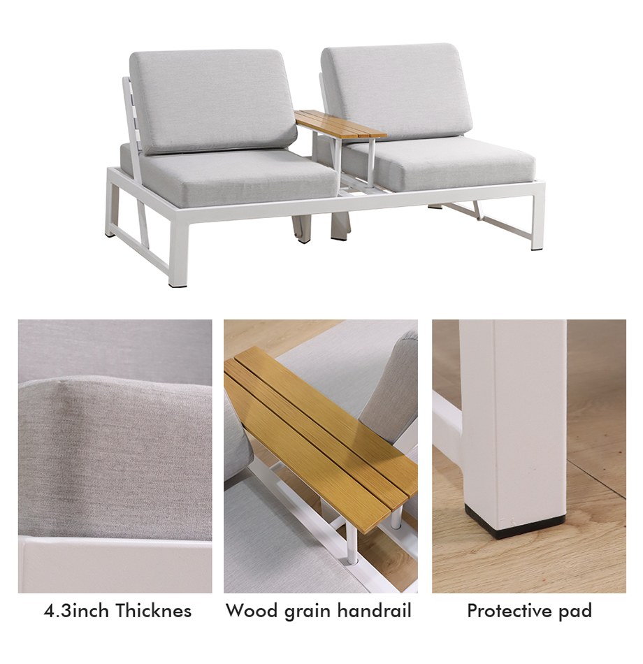 aluminum sofa