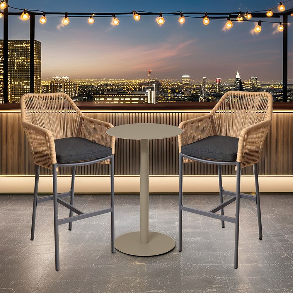 outdoor rattan bar chair furniture manufacturer