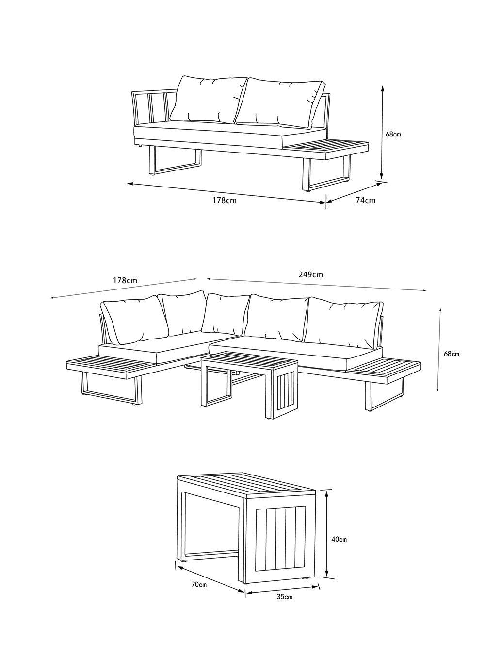 patio sofa