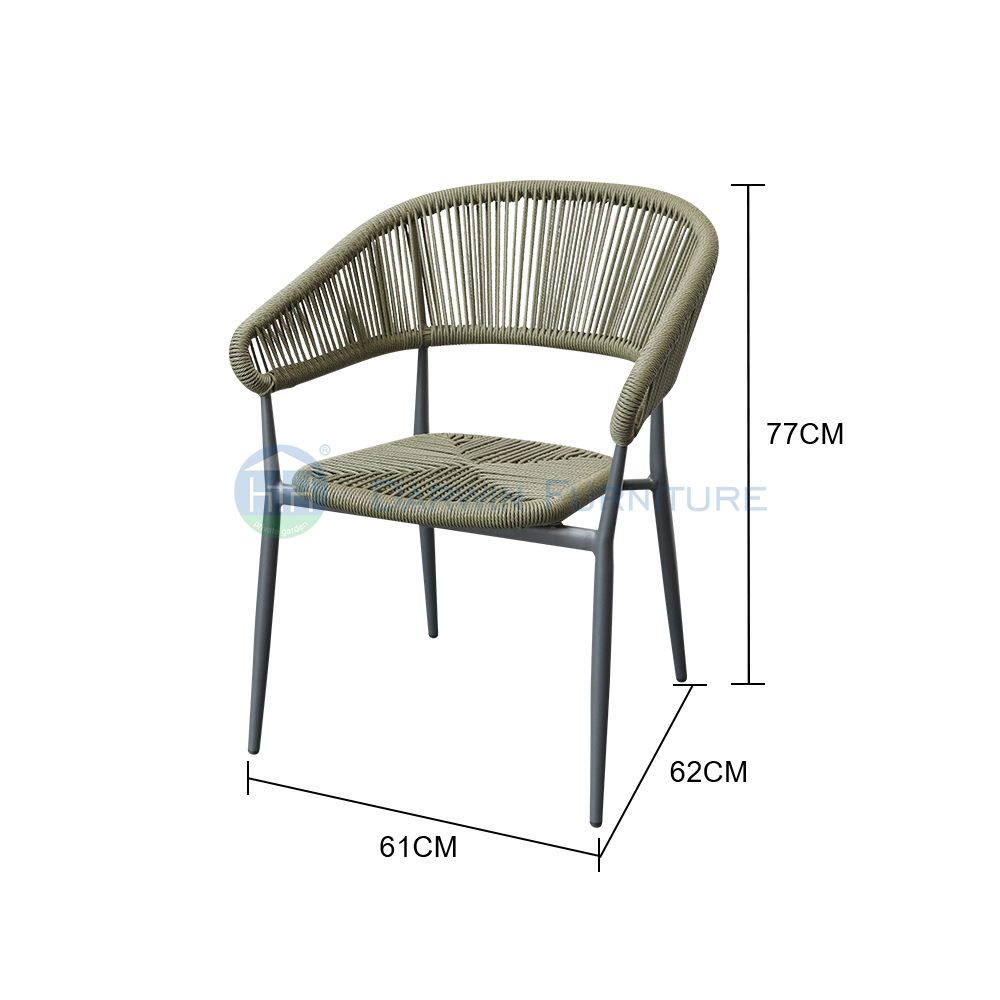 PE Rattan Garden Chairs Supplier