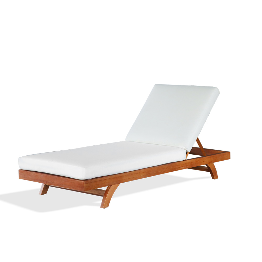 Outdoor Teak Wood Outdoor Lounge Chair