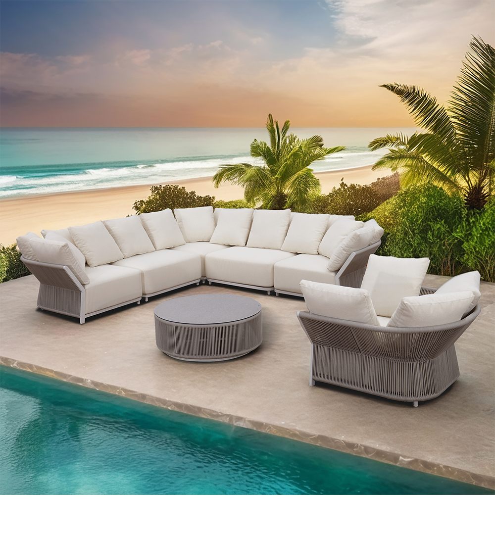 outdoor rope sofa