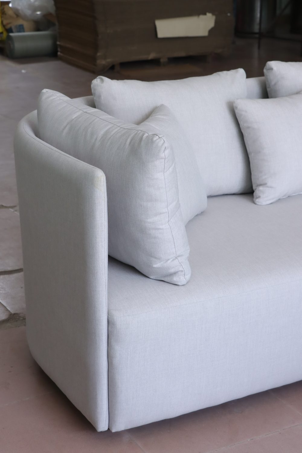 outdoor upholstered sofa set