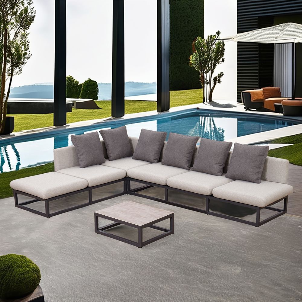 Garden Outdoor Upholstered Sofa