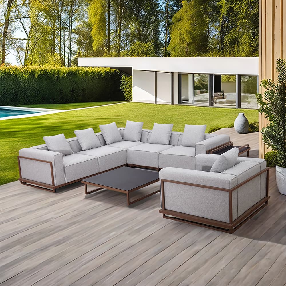 High End Modular Outdoor Sofa Set