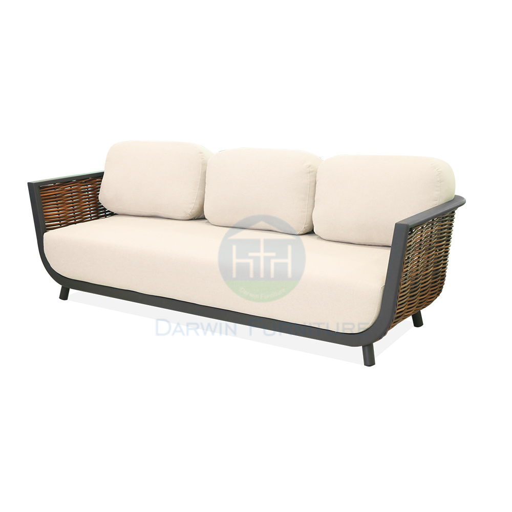 High End Outdoor PE Rattan Sofas Set