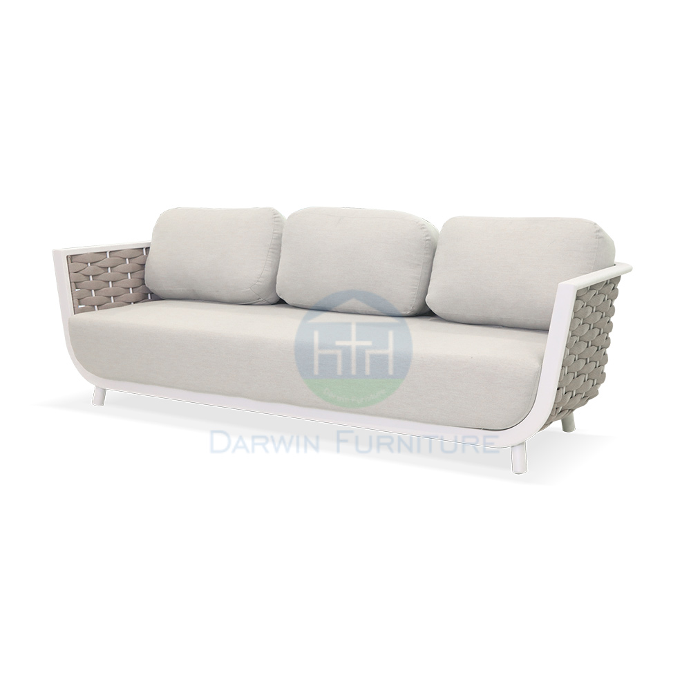 Luxury Rope Garden Sofa Set Supplier