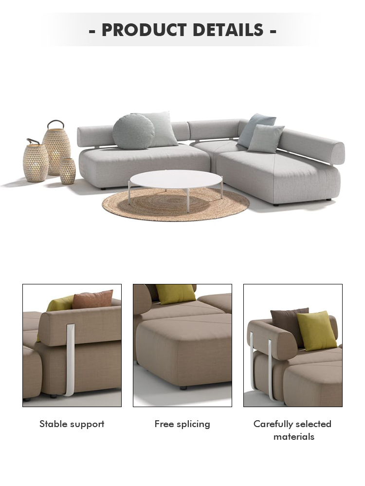 garden upholstered sofa