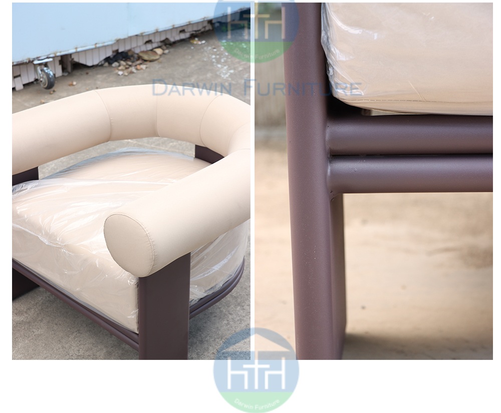 outdoor upholstered sofa