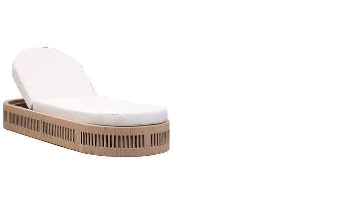 Tumbona al aire libre