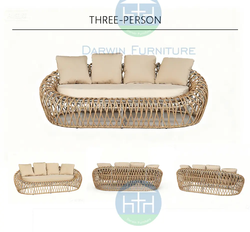 Rattan Sofa