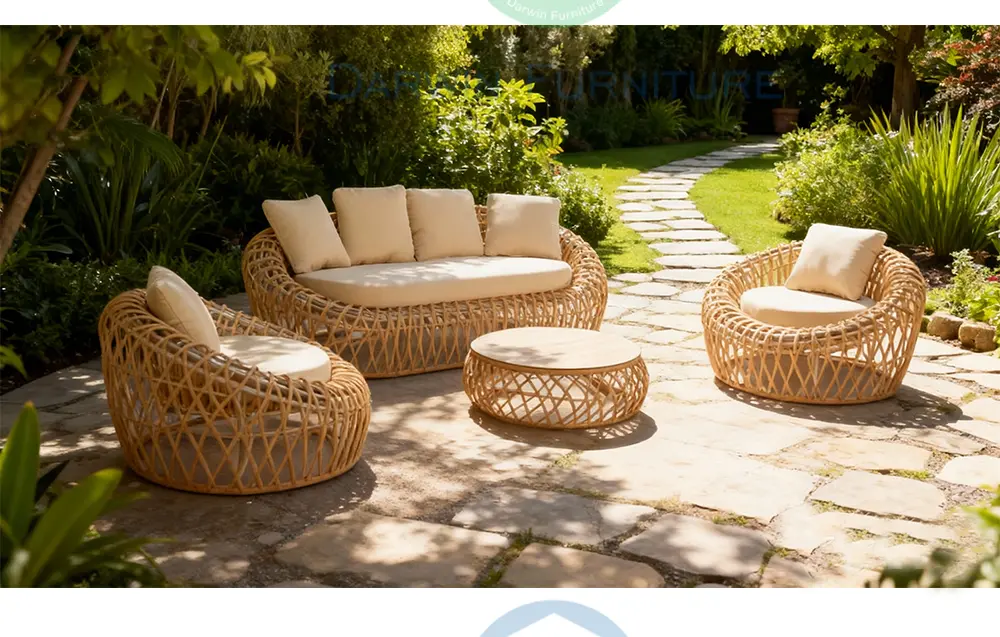 Rattan Sofa