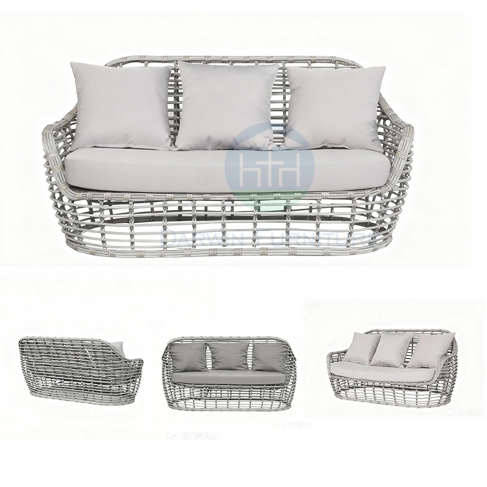Hotsale PE Rattan Sofa Furniture Supplier