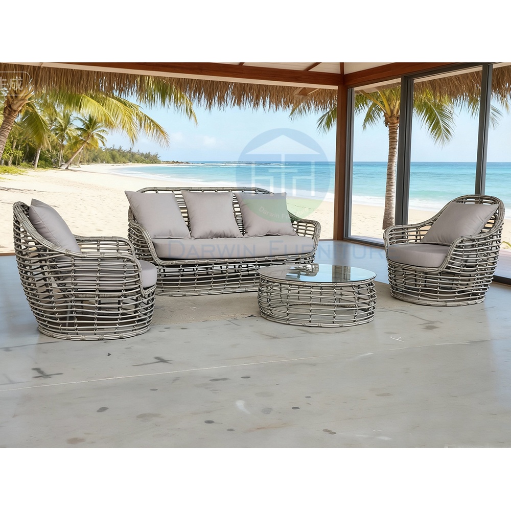 Hotsale PE Rattan Sofa Furniture Supplier