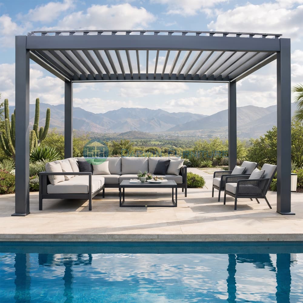 شرفة حديقة عالية الجودة مصممة حسب الطلب