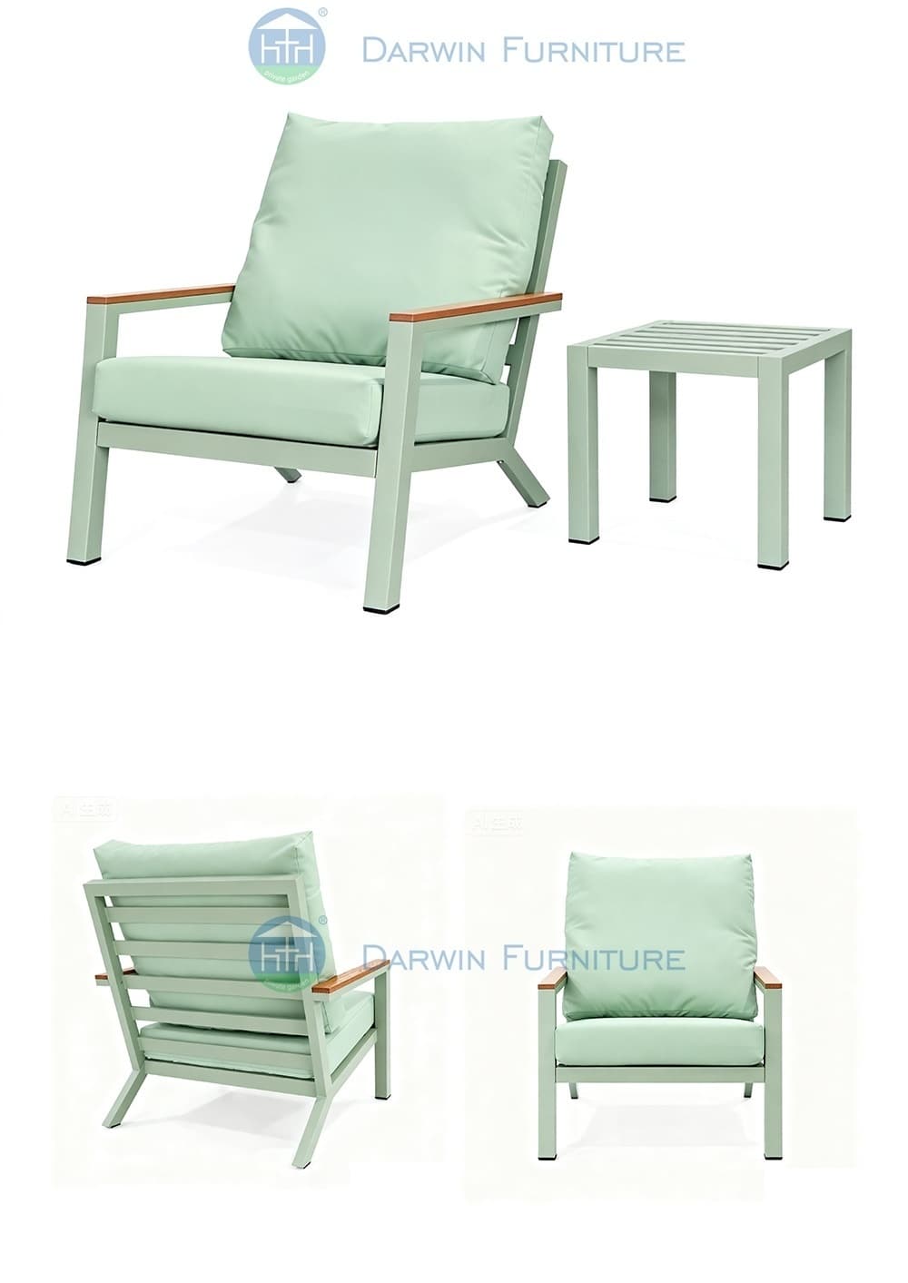 designer outdoor sofa