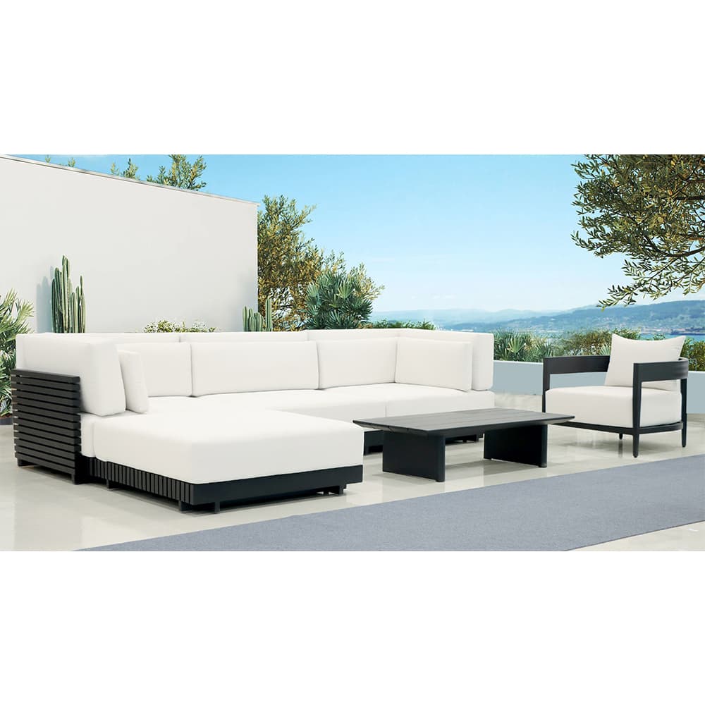 Modern Premium Outdoor L-shaped Sofa Set