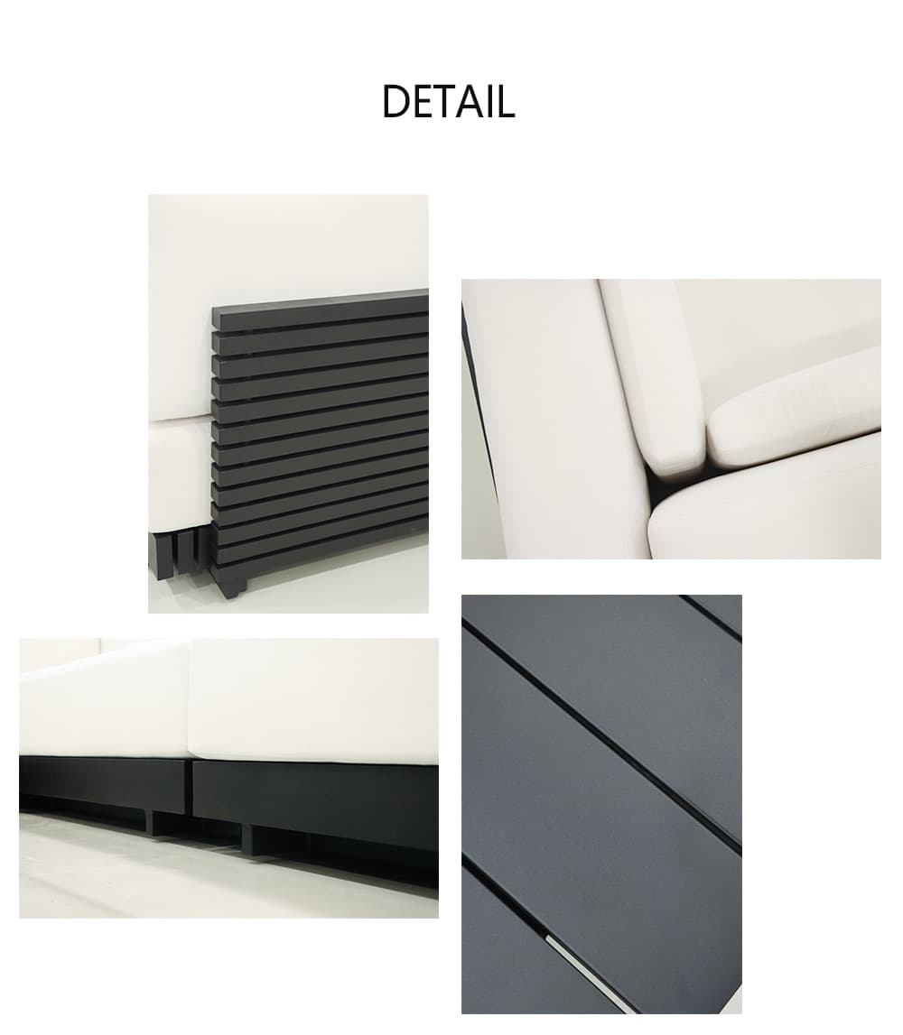 Outdoor L-shaped Sofa Set