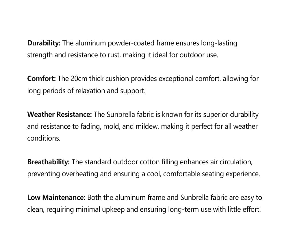 Outdoor L-shaped Sofa Set