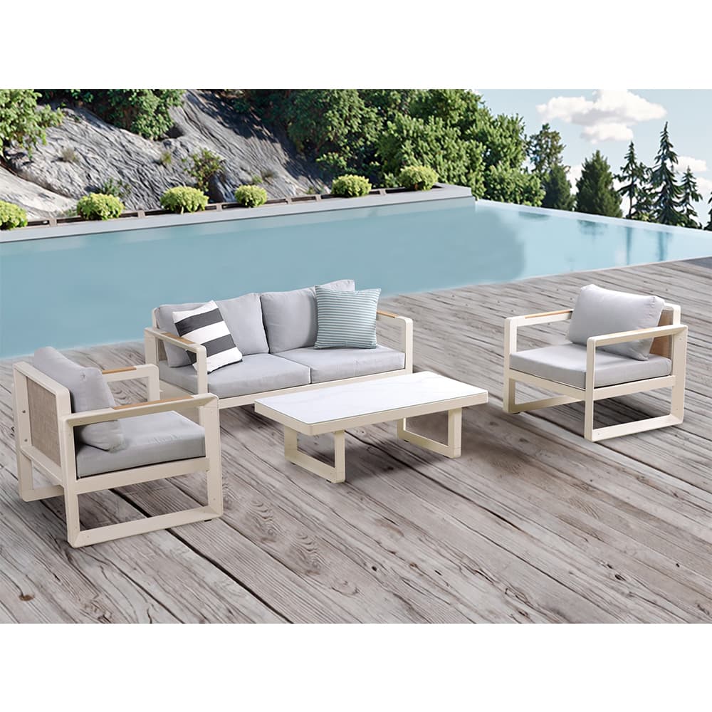 wicker patio sofa garden sofa set sale