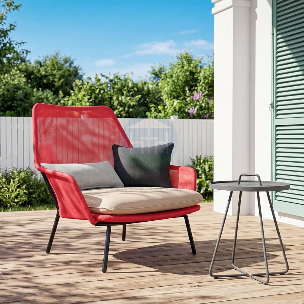 Modern Outdoor Lounge Chair Set