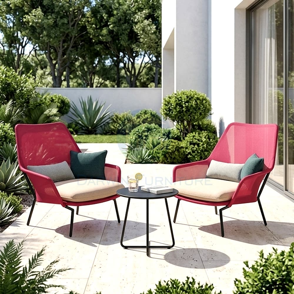Modern Outdoor Lounge Chair Set