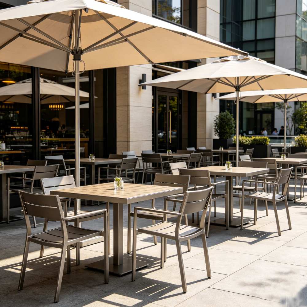 Advantages of all aluminum furniture