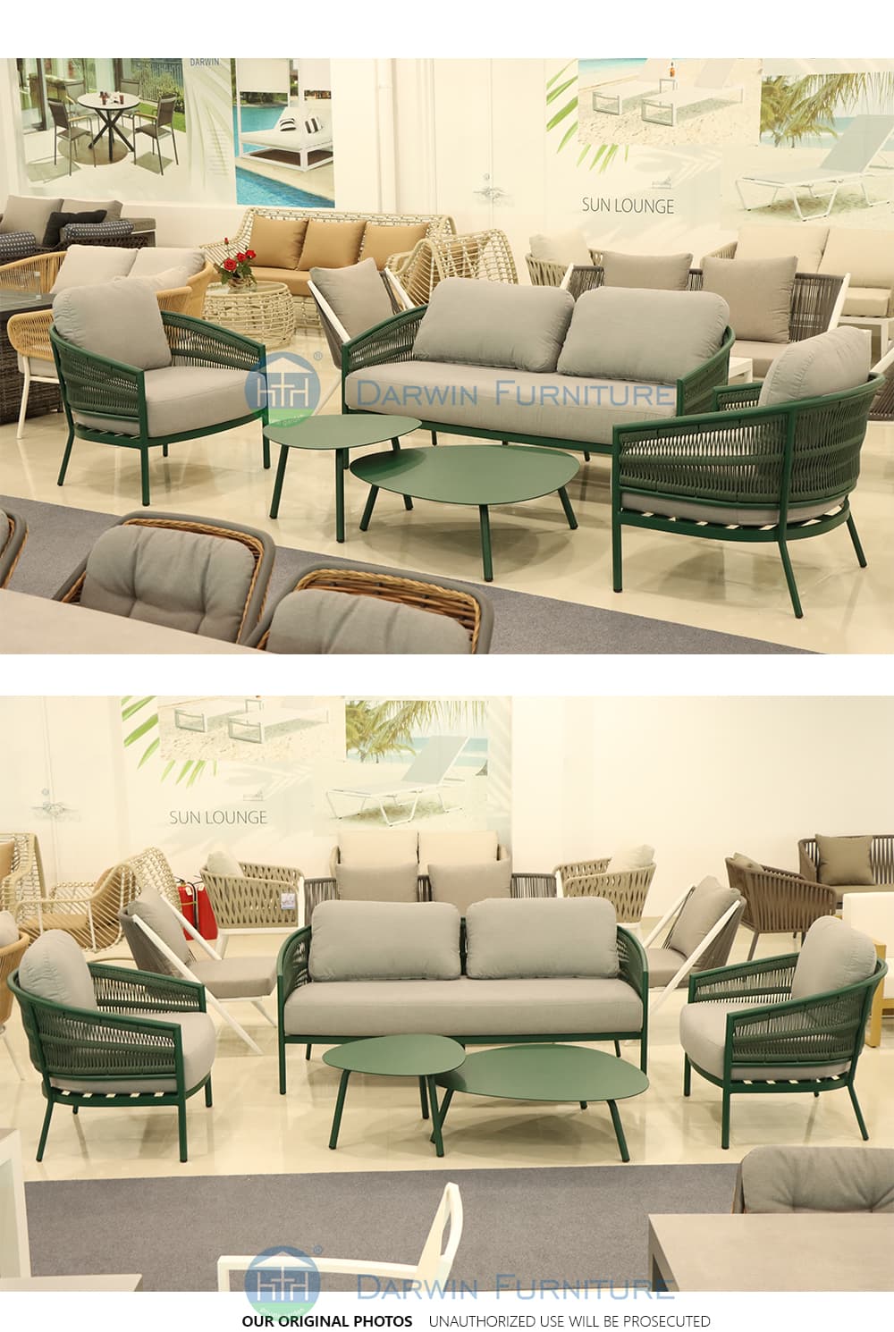 rope aluminum outdoor sofa rope aluminum outdoor sofa