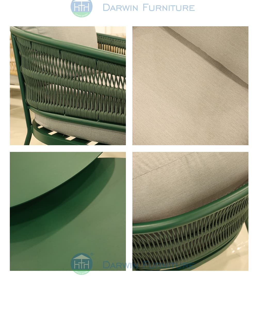 rope aluminum outdoor sofa rope aluminum outdoor sofa