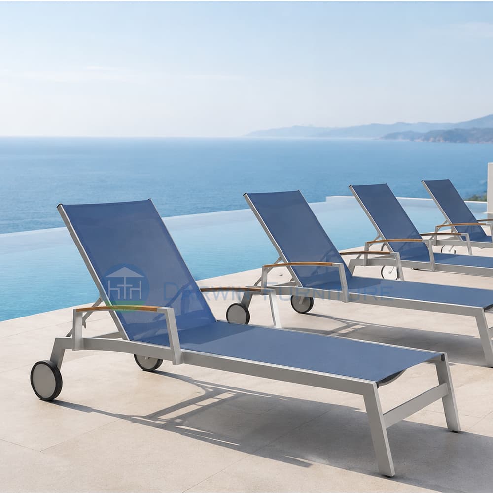 Coastal Weather Resistant Lounge Chair