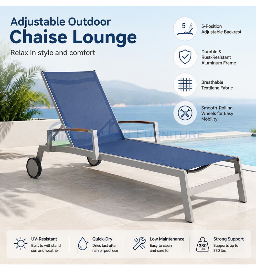 Outdoor Pool Chaise Lounge Outdoor Pool Chaise Lounge