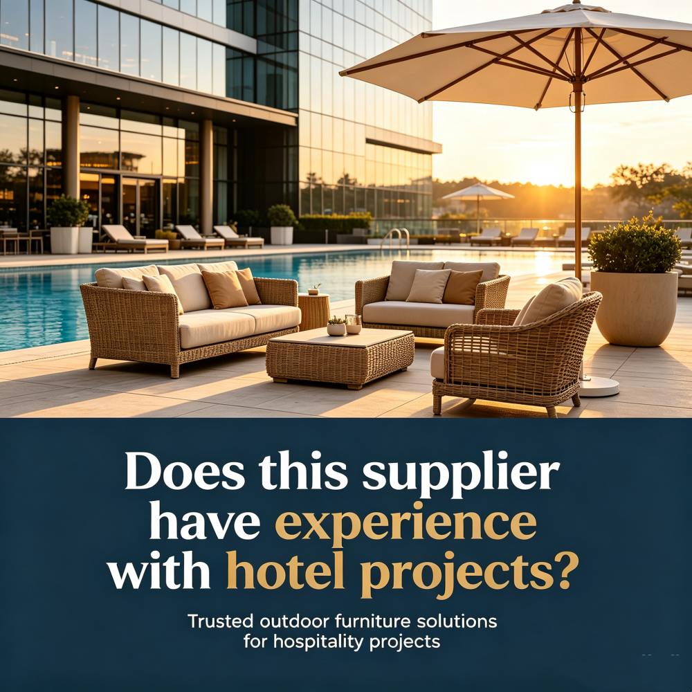 Does this supplier have experience with hotel projects?