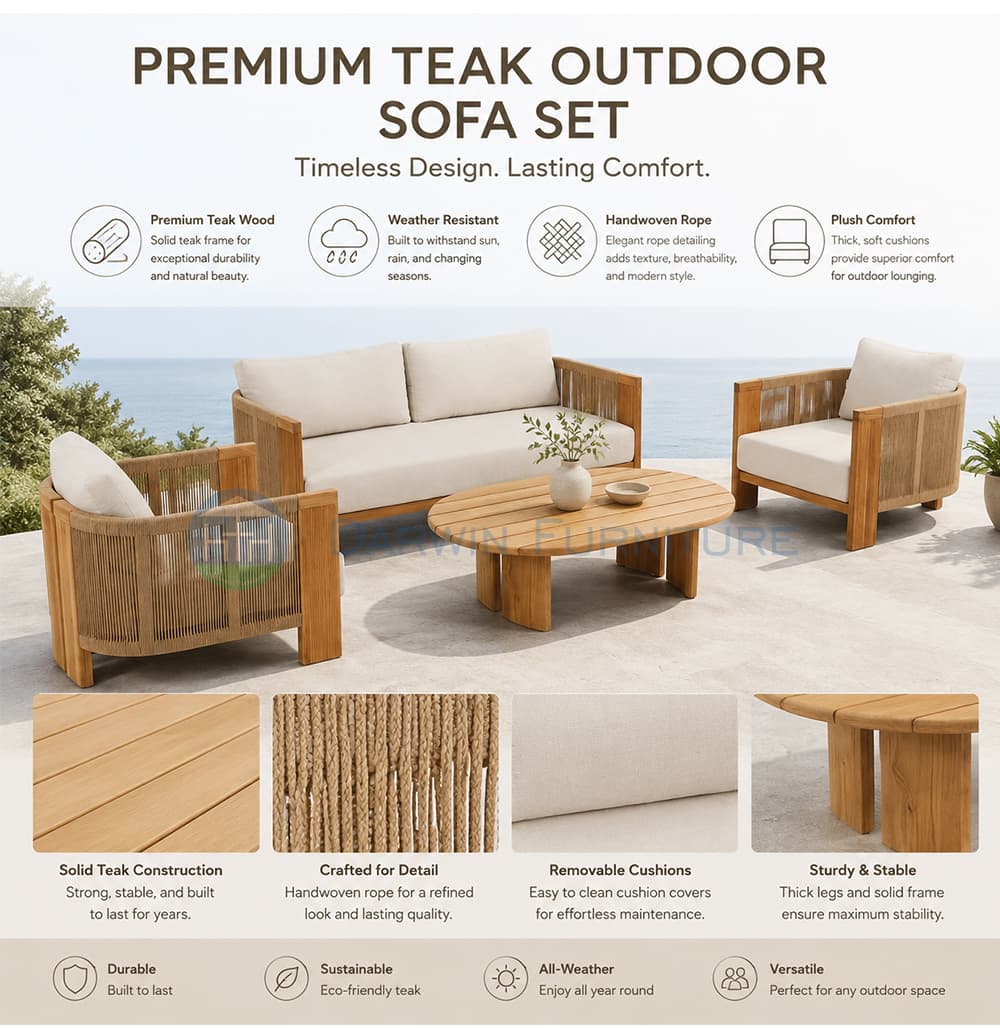 outdoor sofa set