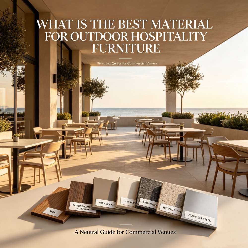 What is the best material for outdoor hospitality furniture?