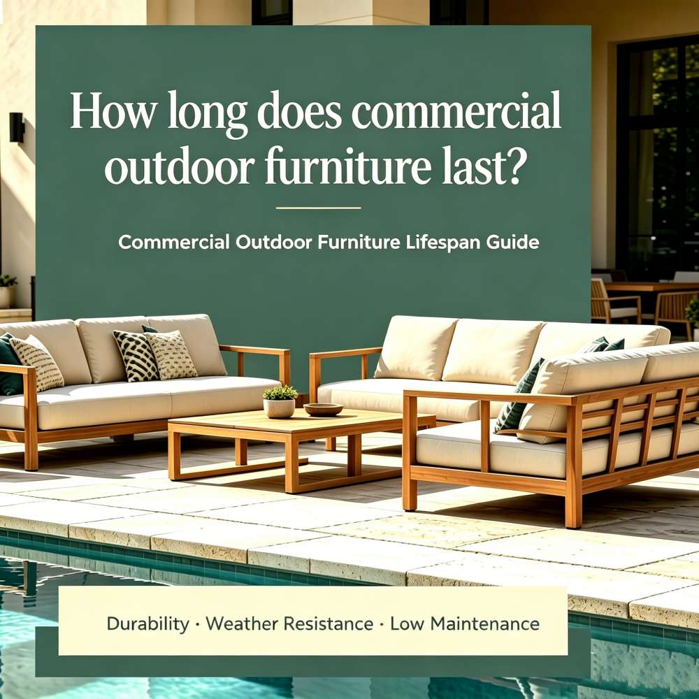 How Long Does Commercial Outdoor Furniture Last?