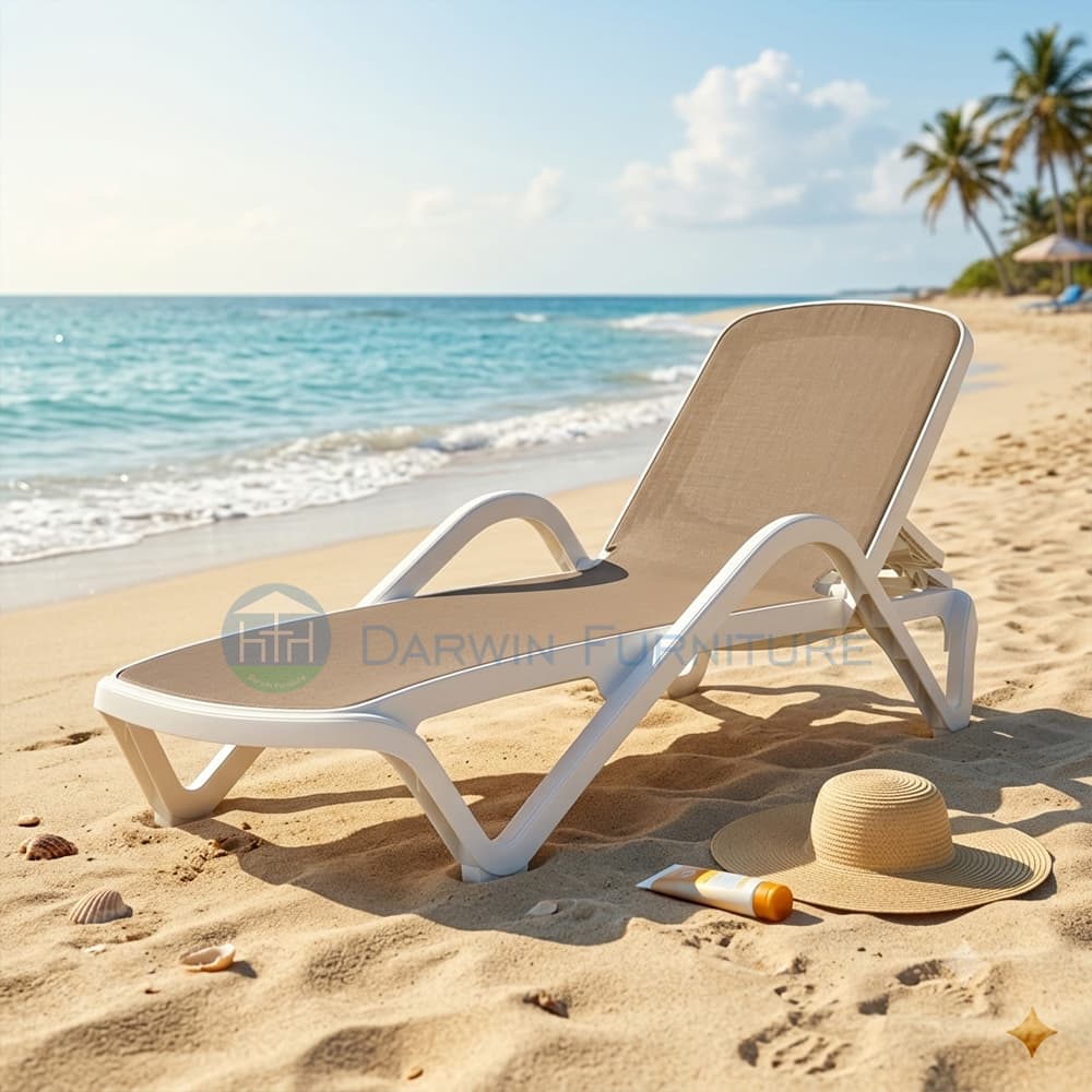 Commercial Plastic Pool Lounge Chair