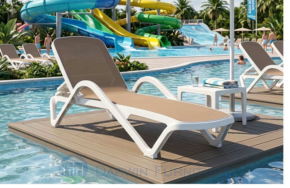 Plastic Pool Lounge Chair