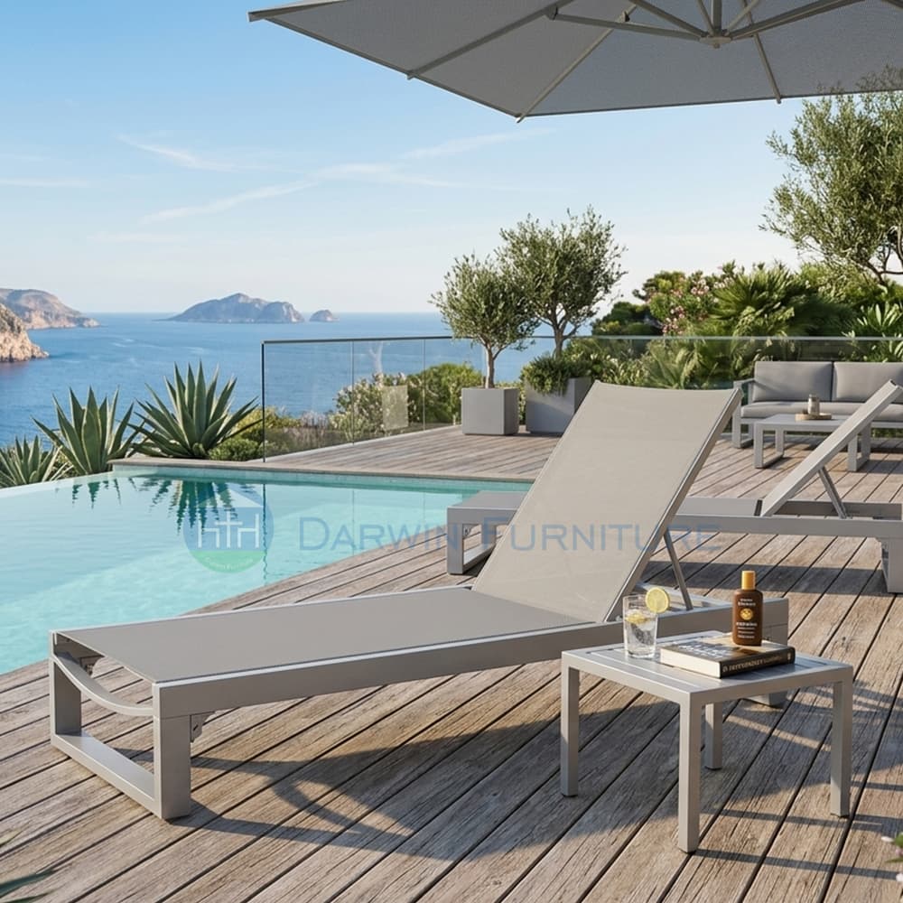 Mobilier de salon extérieur robuste pour hôtels