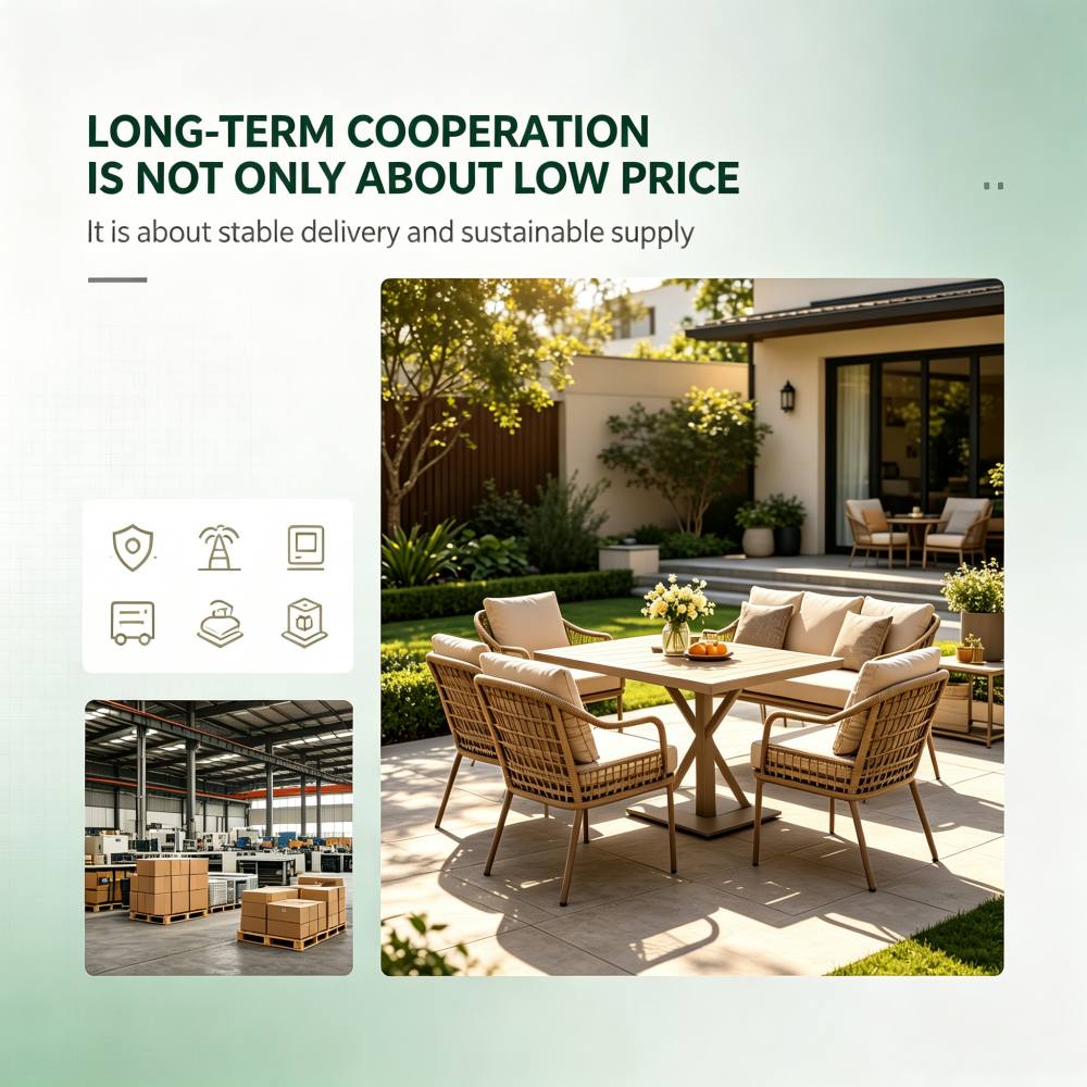 Is This Outdoor Furniture Factory Stable For Long-term Cooperation?