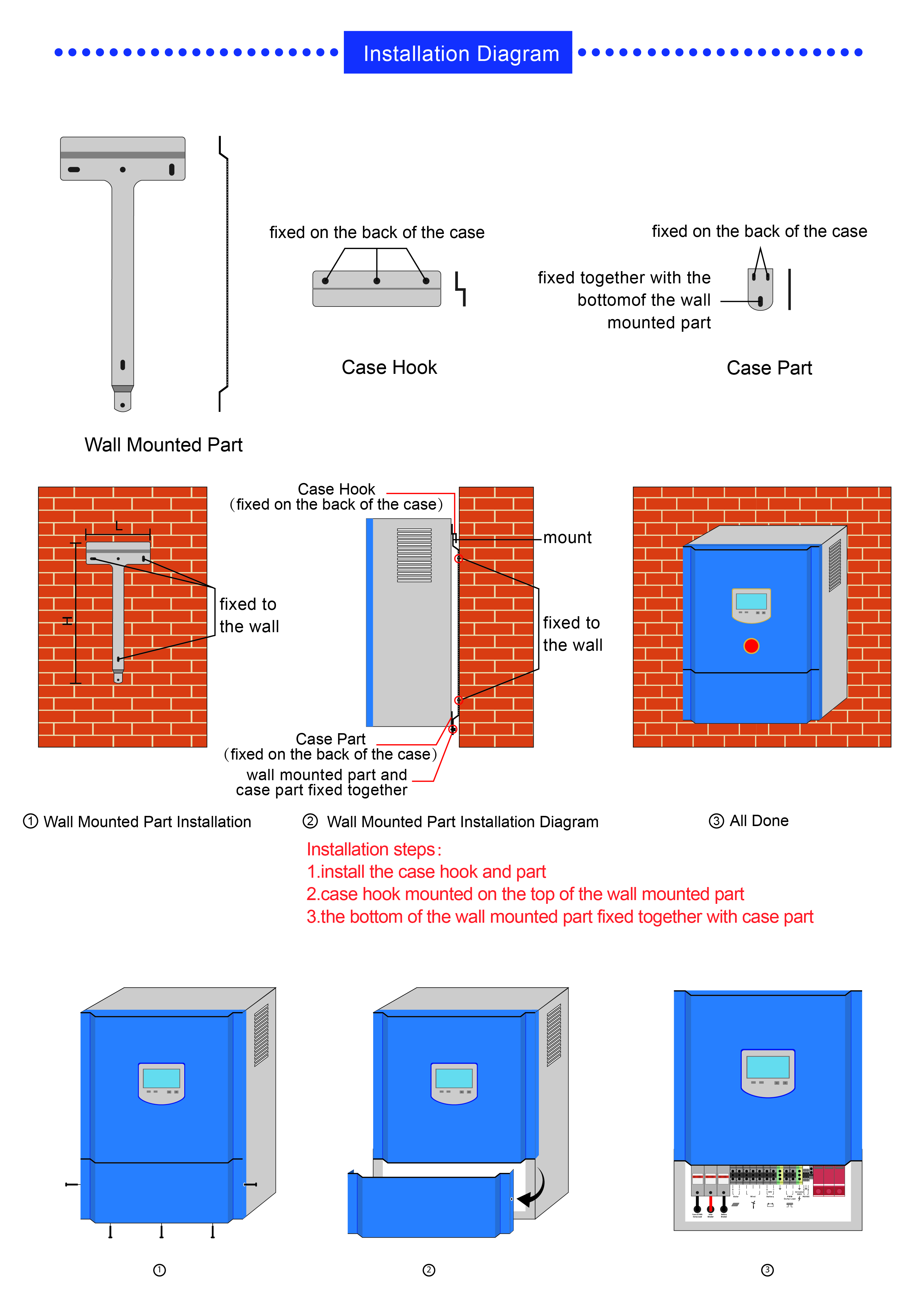 5kw off grid wind solar hybrid controller