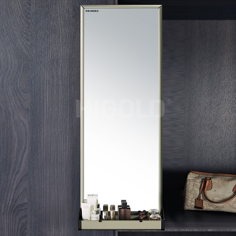 Ausziehbarer Spiegel der Serie 703565S-A, 200 mm