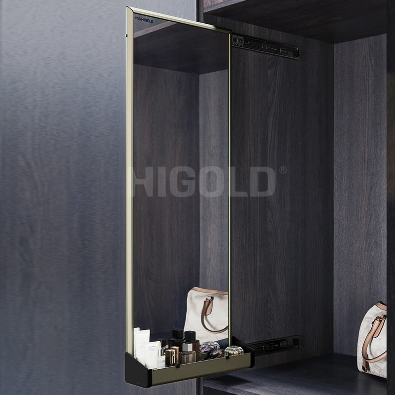 Ausziehbarer Spiegel der Serie 703565S-A, 200 mm