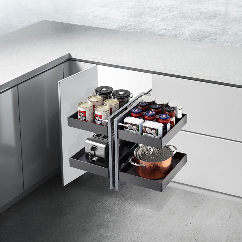 سبد گوشه‌ای یونیورسال مدل ۱۰۱۱۴۸/نمایش دست - مدل شیرر