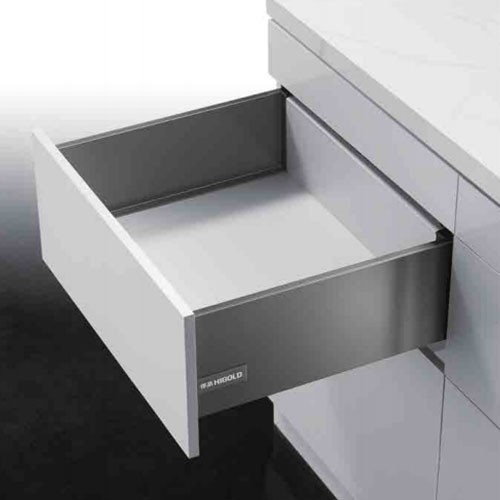 Higold Concealed,full extension straight-sided drawer system