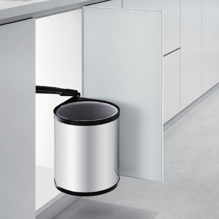 307015/ Under Sink S.S. Wastebin-30701