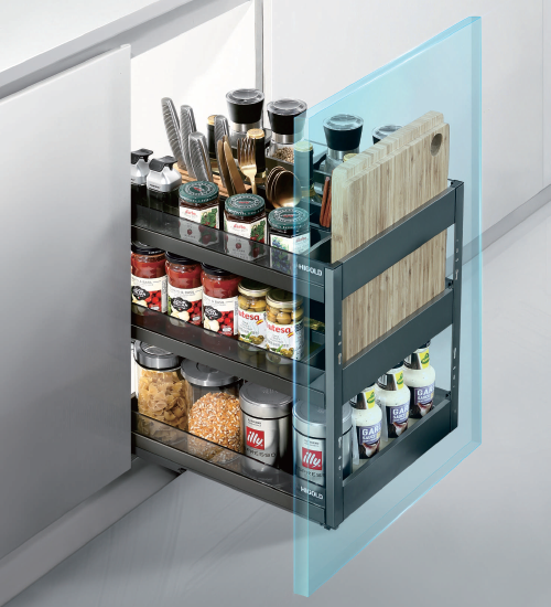 306291/سبد چاشنی آلومینیومی - سبک شیرر 3.0