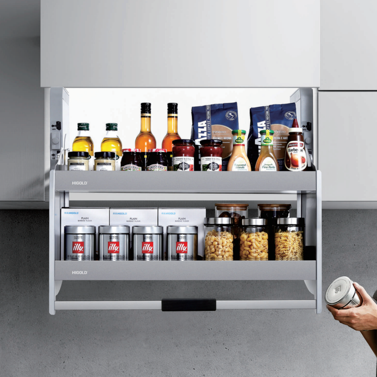 401221 / سبد ظرف آسانسور را به پایین بکشید - به سبک شیرر