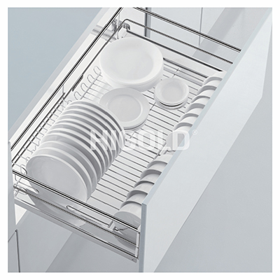 303601/ Soft Close Pull Out Wire Basket - 패션 스타일